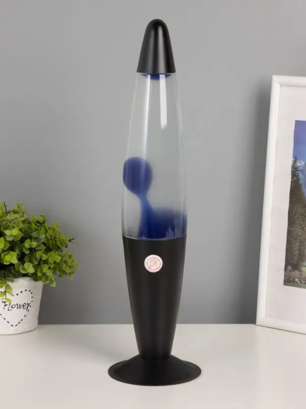 Светильник "Ракета" 1х30Вт Е14-R39, с диммером, (воск) чёрная 10,5х10,5х40 см