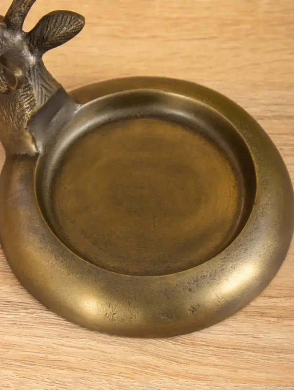 Подставка для бутылки "Лось" 18х14х14 см, алюминий