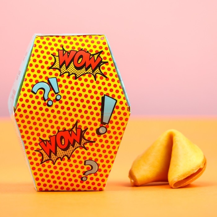 Печенье с предсказанием &laquo;Что тебя ждёт?&raquo;, 1 шт.