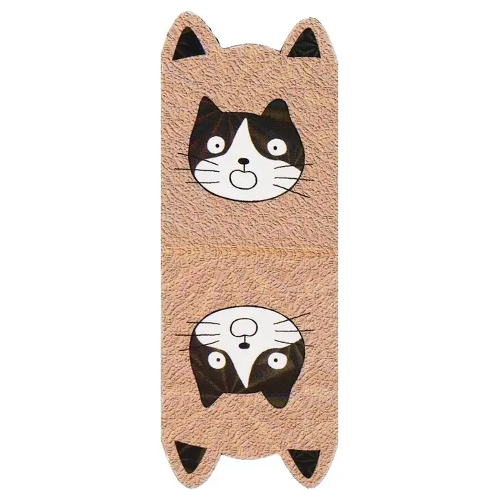 Набор магнитных закладок для книг Calligrata 4 штуки, "Кошки", МИКС