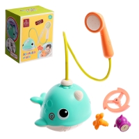 Фонтанчик для купания в ванной &laquo;Китёнок&raquo;, лейка, 3 сменных насадки