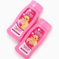 Набор детский "Сказка для маленькой принцессы", гель-пена 250 мл, шампунь 250 мл