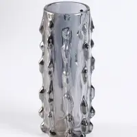 Ваза &laquo;Алонзо&raquo;, 18&times;6 см, стекло, чёрная