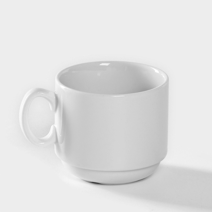 Чашка кофейная фарфоровая &laquo;Мокко&raquo;, 100 мл