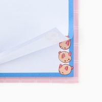 Книжка стикеров &laquo;Аниме девочка&raquo;, 5 блоков, 30 л