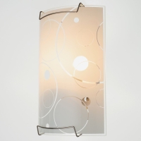 Светильник "Круги" 1 лампа E27 60 Вт моллир.   23х16,5