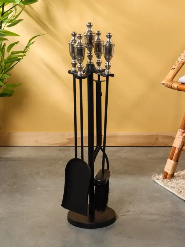 Каминный набор, сталь, 64 +/- 1 см, алюминий