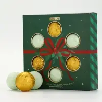 URAL LAB Винтер Мелоди Make A Wish, Набор бомбочек для ванны, 6х40 гр