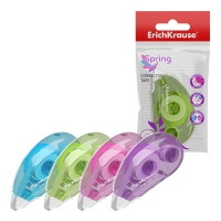 Корректирующая лента 5 мм х 6 м, ErichKrause Spring, европодвес, микс