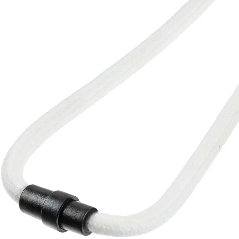 Шнурок для бейджа Tube Wood, белый