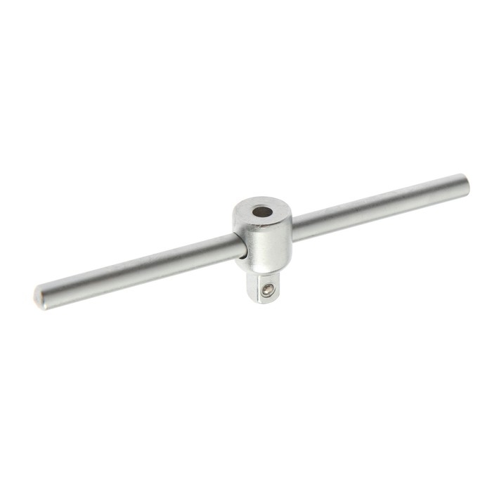 Вороток Т-образный ТУНДРА, квадрат 1/4", 110 мм, CrV