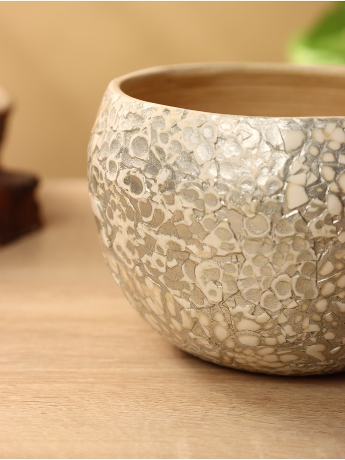 Ваза 15х15х10 см, бамбук