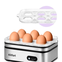 Яйцеварка электрическая автоматическая - КТ-6957 - 400 Вт
