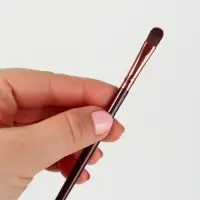 Кисть для макияжа Brush COFFEE, 13 (&plusmn;1) см, коричневая