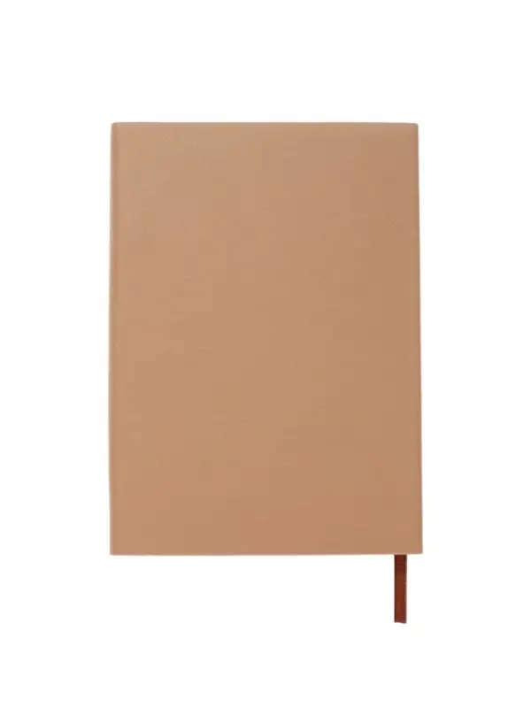 Ежедневник недатированный формат А5, с клапаном, 112л, линия, пвх, Бежевый