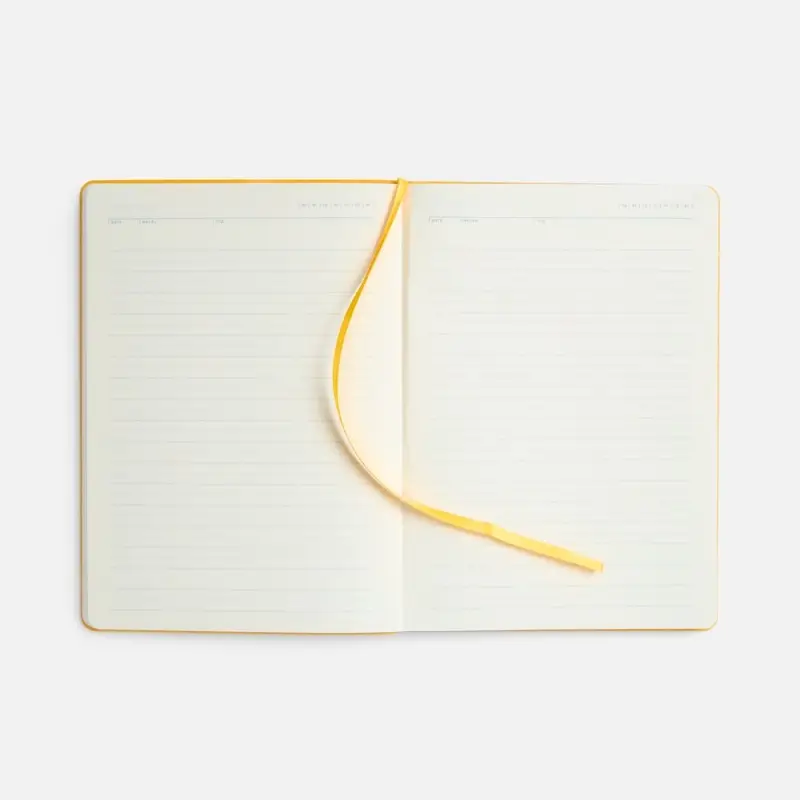 Ежедневник Vale New, недатированный, желтый