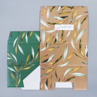 Коробка подарочная сборная, упаковка, &laquo;Present&raquo;, 22 х 15 х 10 см