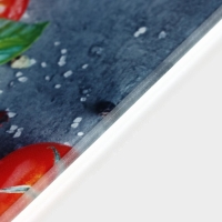 Доска разделочная стеклянная Доляна &laquo;Помидорки Черри&raquo;, 30&times;20 см