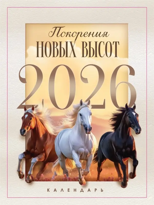 Календарь 2026 отрывной на магните &laquo;Новых высот!&raquo; 9.5&times;13 см