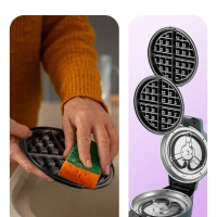 Вафельница электрическая для бельгийских вафель КТ-3644