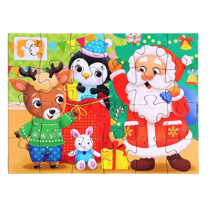 Пазл &laquo;В ожидании Нового года&raquo;, 24 детали