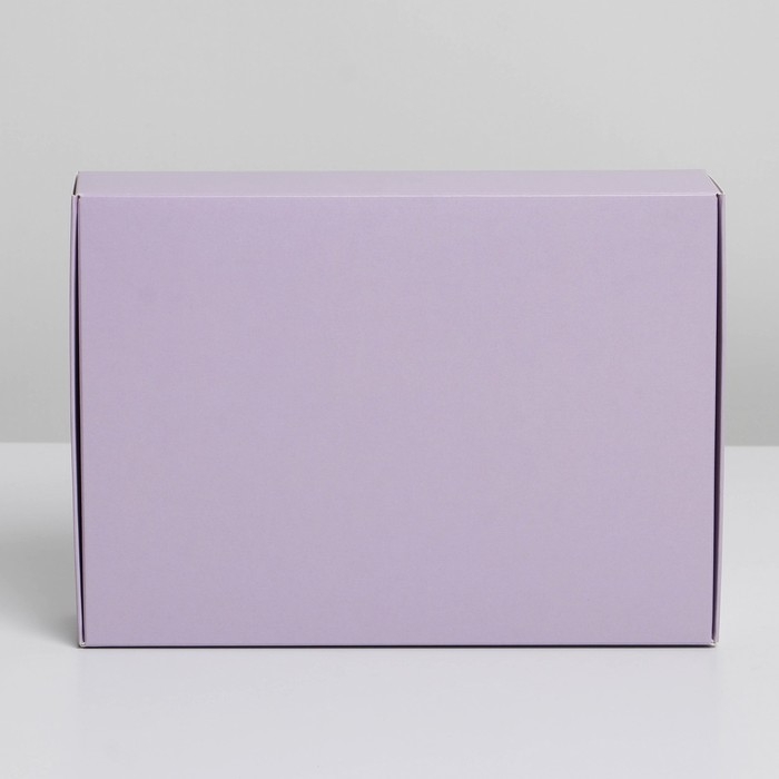 Коробка подарочная складная, упаковка, &laquo;Лавандовая&raquo;, 21 х 15 х 5 см