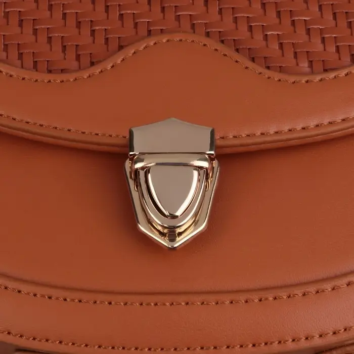 Застёжка для сумки, 3&times;2.5 см, цвет золотой