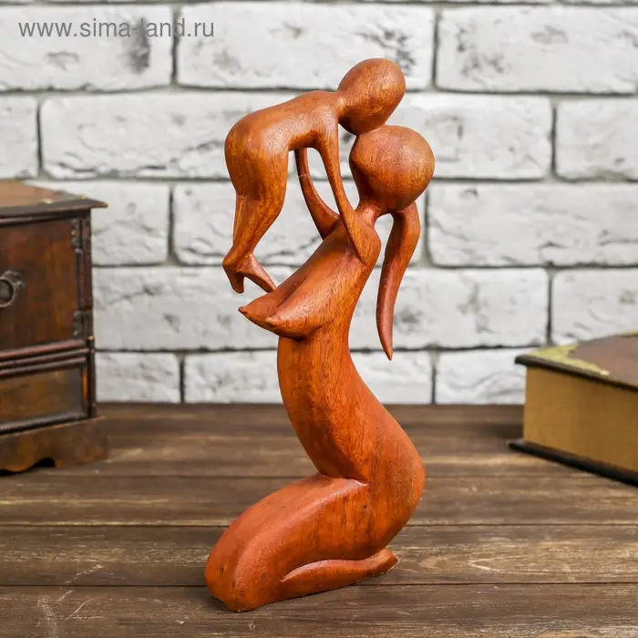 Сувенир дерево "Счастье в руках" 30х15х5 см