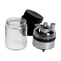 Кофемолка Sakura SA-6164, 3 в 1, мельница, стеклянная ёмкость для хранения, стакан для кофе