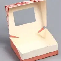 Коробка складная &laquo;Пионы&raquo; 10&times;8&times;3.5 см