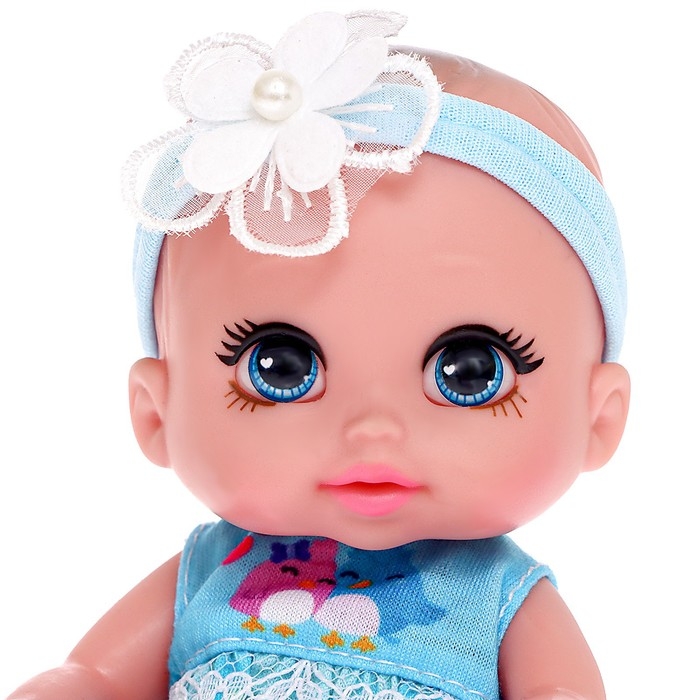 Пупс &laquo;Крошка. Пупс&raquo; с аксессуарами, голубой