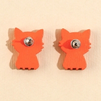 Серьги &laquo;Magical Girl&raquo; гвоздики, 6х9 см