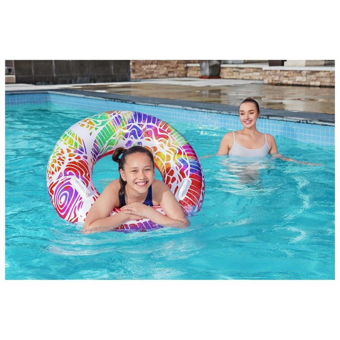 Круг для плавания &laquo;Лето&raquo;, d=91 см, от 10 лет, цвет МИКС, 36084 Bestway