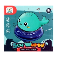 Музыкальная игрушка-фонтанчик &laquo;Весёлый кит&raquo;, водоплавающая