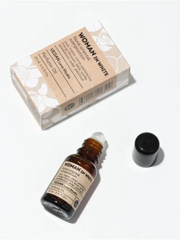 Парфюмерное масло женское VEGAN.Love.Studio Woman In White, 15 мл