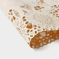 Салфетка сервировочная на стол &laquo;Подсолнухи&raquo;, 45&times;30 см, цвет золотой