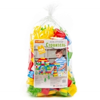 Конструктор &laquo;Строитель&raquo;, 115 деталей