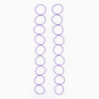 Резинки для волос &laquo;Be nice&raquo; 18 шт., диам. 4 см