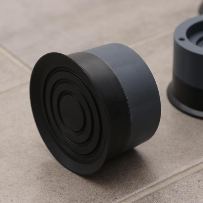 Набор подставок антивибрационных, для стиральной машины, 4 шт, 7,4&times;4,6 см, d=4,7 см