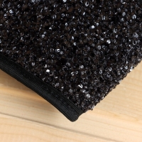 Мочалка банная с ручками "Жесть", 48х10см