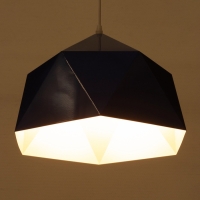 Светильник Edward 1х40Вт Е27 пр-1м синий 38х38х25см