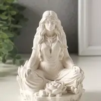 Статуэтка "Богиня любви Парвати" 12х8х7 см, гипс