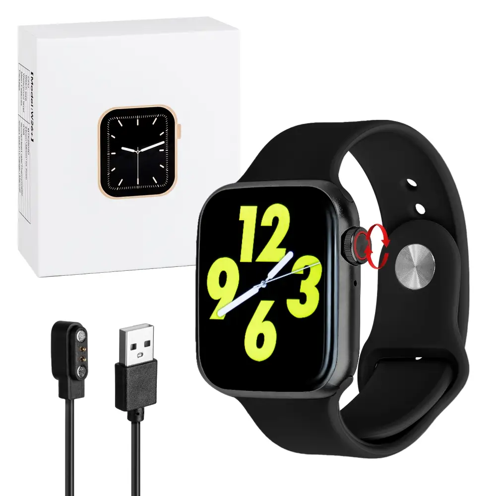 Фитнес-браслет W26+ Черный (БЕЗ ВОЗВРАТА И ОБМЕНА)