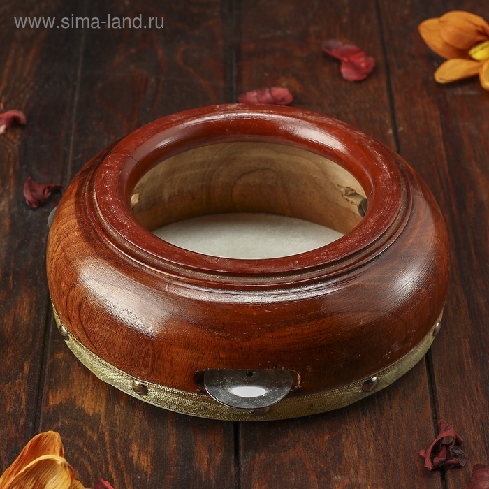 Сувенирный музыкальный инструмент "Бубен" 19х19х6 см