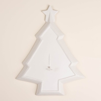 Тарелка новогодняя SL Home &laquo;С новым Годом&raquo;, 39,3&times;29,5 см, керамика, цвет белый