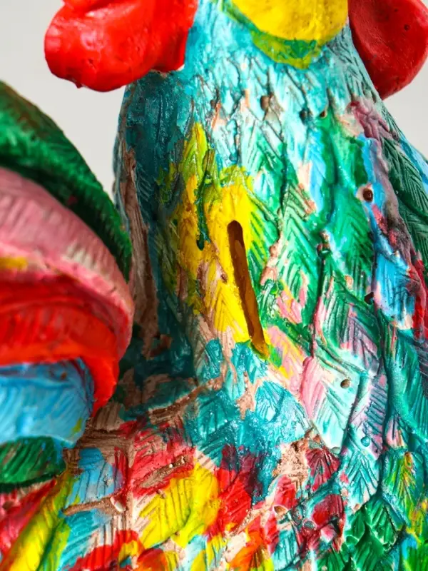 Копилка для денег &laquo;Петух&raquo;, гипс, 21.5&times;19&times;11 см