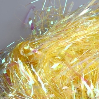 Набор для творчества и декора &laquo;Перья белые + наполнитель&raquo;, цвет желтый