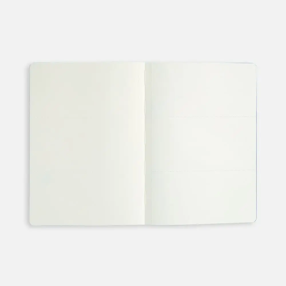 Ежедневник Doppio, недатированный, черный с серым