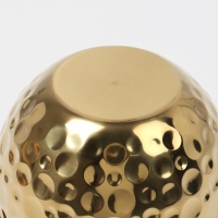 Набор мисок-салатников из нержавеющей стали 16/20/24 см, цвет золотой