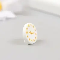 Декор для творчества полистоун "Настенные часы" 1,6х1,7 см